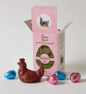 Milk chicken and eggs box (from Pump Street)